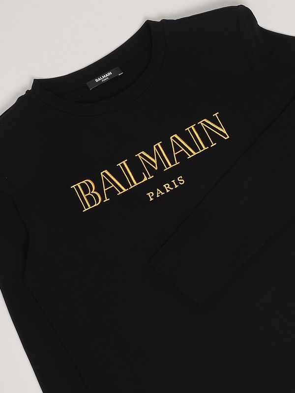 BALMAIN★ロゴ ディテール ドローストリング フーディ 230109-043.jpg