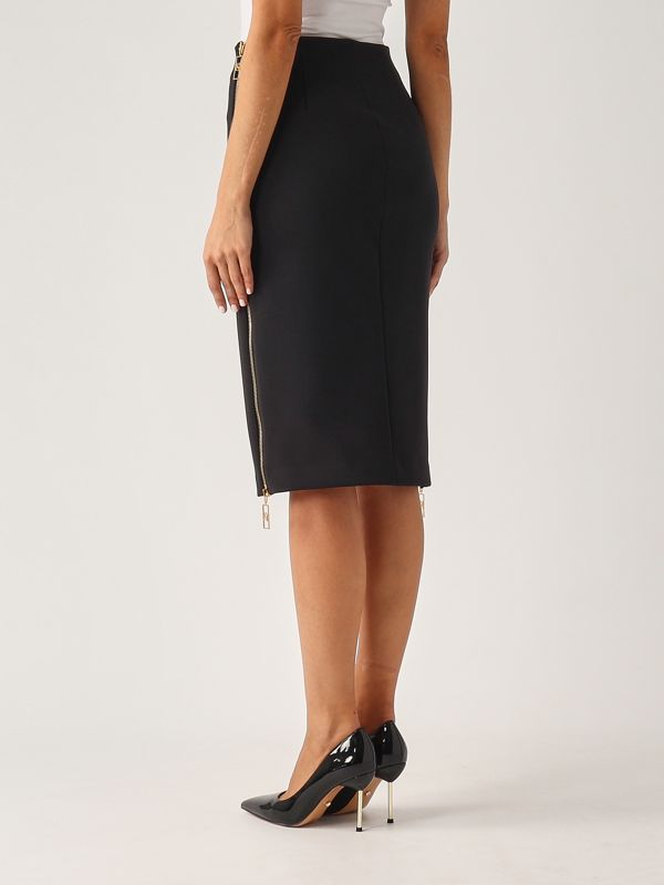 スカート ELISABETTA FRANCHI Woman Skirt Cocoa GO079 DJ3 ELISABETTA FRANCHI: Skirt woman - Cocoa | Elisabetta Franchi