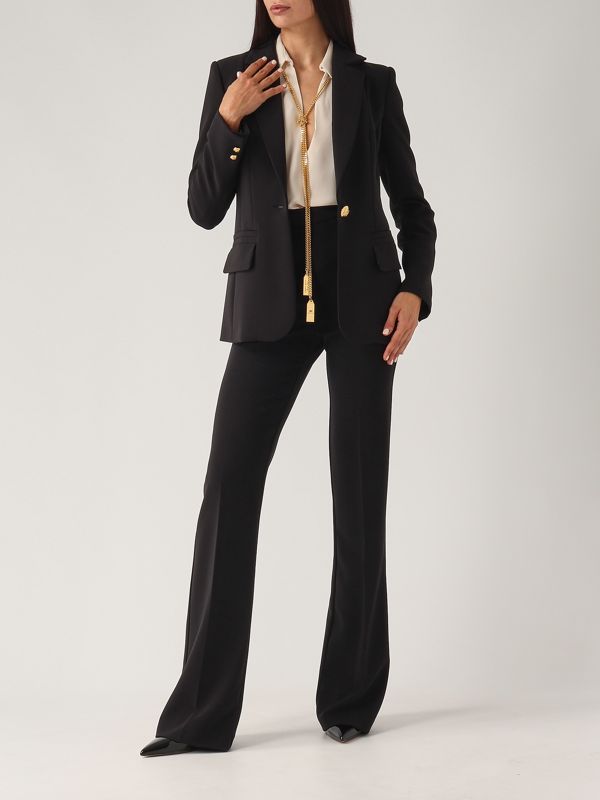 アウターその他 ELISABETTA FRANCHI Woman Suit Black TP003 110 TP00251E2_110_6_D.jpg