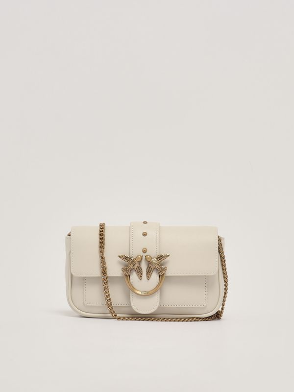トートバッグ PINKO Mini shopping bag White Pinko Bags from $182.00 - on Stylight