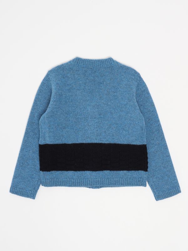 Gucci カーディガン Reversible GG wool jacquard cardigan in black and white