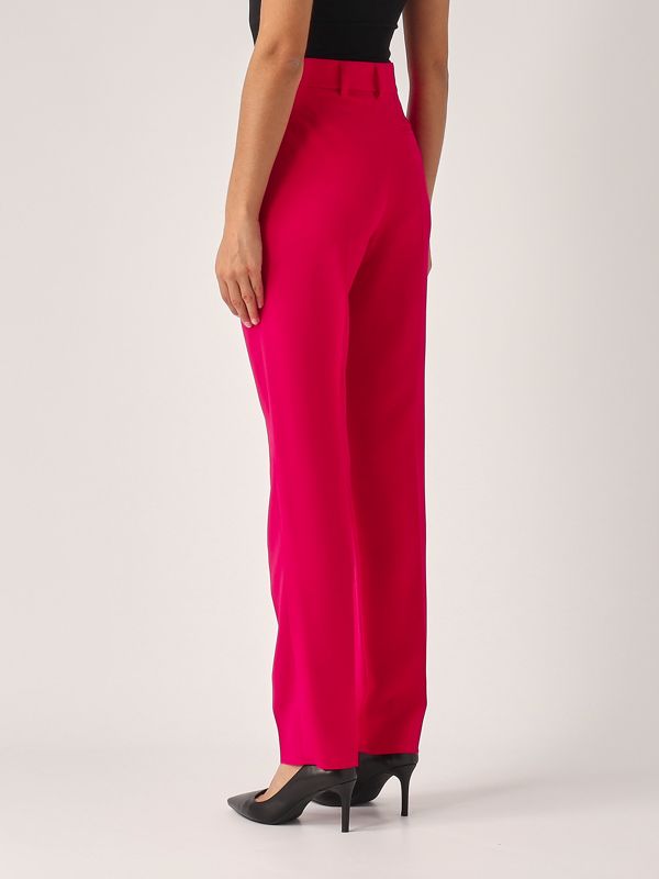 パンツ EMPORIO ARMANI Woman Pants Pink 0NP01T02013 327 Pantalone donna Emporio Armani in misto viscosa stretch