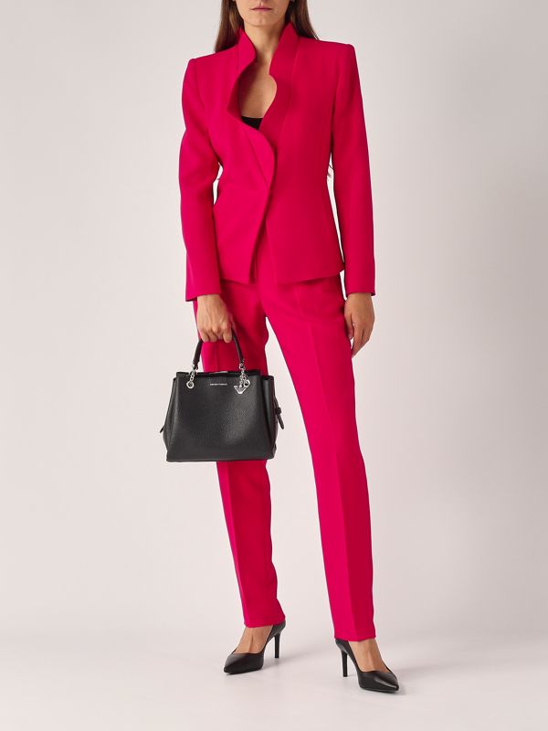 パンツ EMPORIO ARMANI Woman Pants Pink 0NP01T02013 327 Emporio Armani Outlet: Pants woman - Pink | Emporio Armani