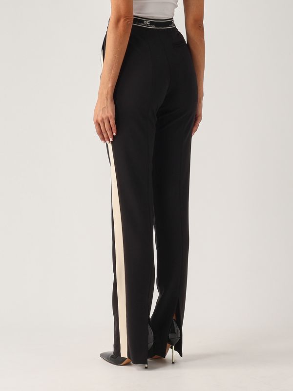 パンツ ELISABETTA FRANCHI Woman Pants Black PA073 110 ELISABETTA FRANCHI Women's trousers pa07951e2-110 black