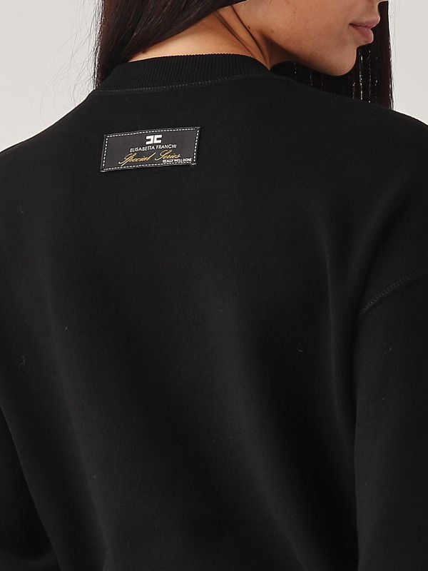 オールインワン・サロペット ELISABETTA FRANCHI Elisabetta Franchi Sweaters Black Elisabetta Franchi Knitted Jumpsuit | Black | FARFETCH