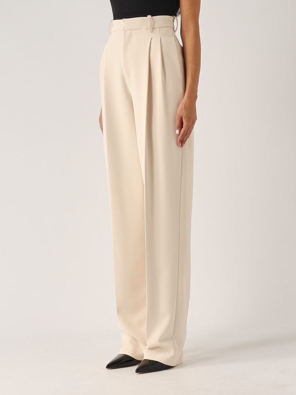 パンツ ELISABETTA FRANCHI LIGHT CREPES PANTS WITH PINCES LIGHT CREPES PANTS WITH PINCES PA12556E2/EA4 | Bruna Rosso