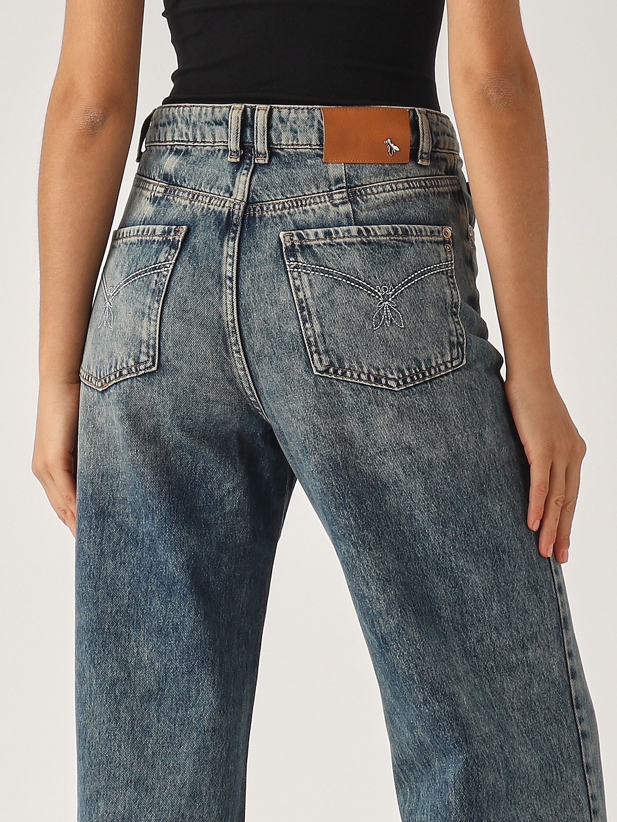 ショートパンツ PATRIZIA PEPE Woman Short Blue 2P1661A573 C789 PATRIZIA PEPE Shorts blu da donna – Pavidas