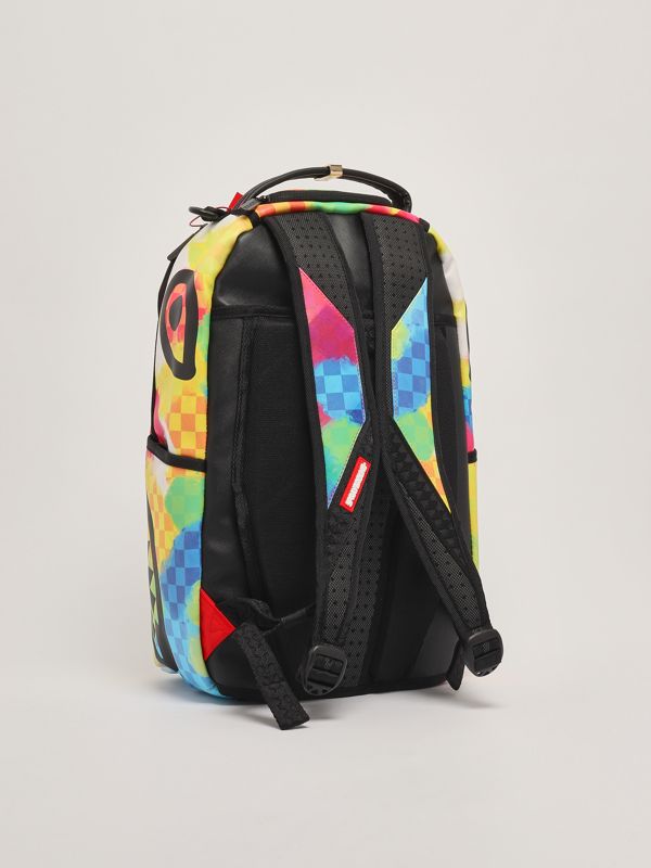 Sprayground child backpack in leatherette with multicolor