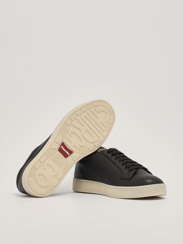 Church's men's grained leather sneakers eeg0709ah3fg00000