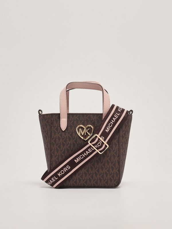 小物 Michael kors Avril Extra-Small Cheetah Print Calf Hair and Leather