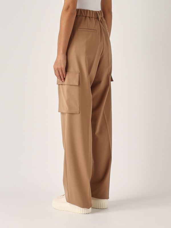パンツ HERNO Soft wool cargo pants donna-abbigliamento-pantaloni-
