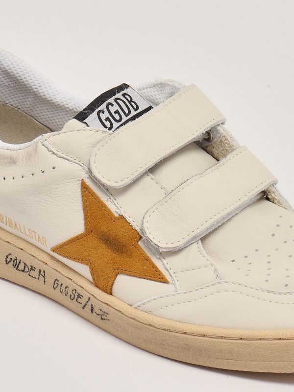 Golden Goose Ballstar child sneakers in nappa leather