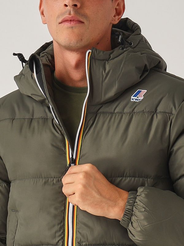 Giacca uomo K-Way Le Vrai Claude Heavy Warm in nylon k3126ww