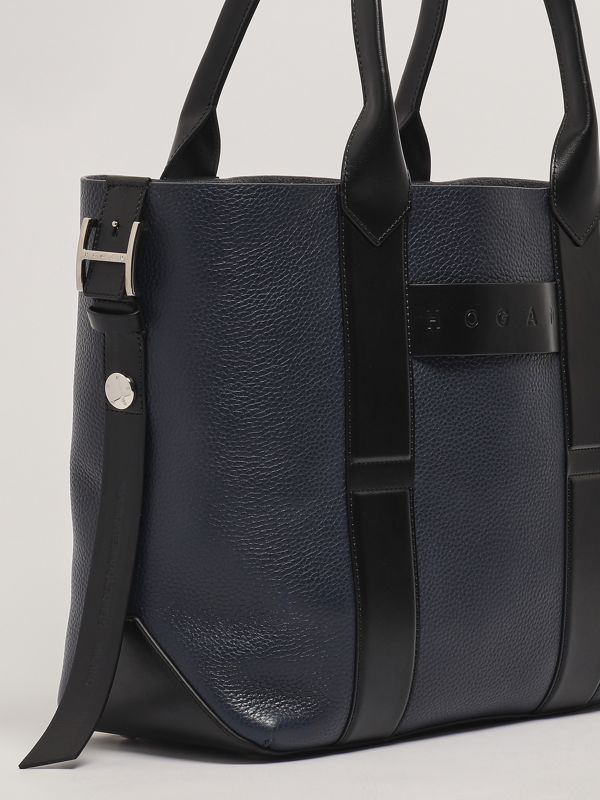 Hogan Script women's bag in grained leather kbw01oa0300tlz