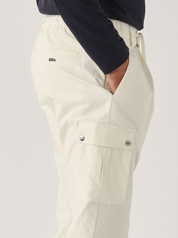パンツ HERNO Resort cotton trousers with drawstring Herno Resort technical fabric trousers for men