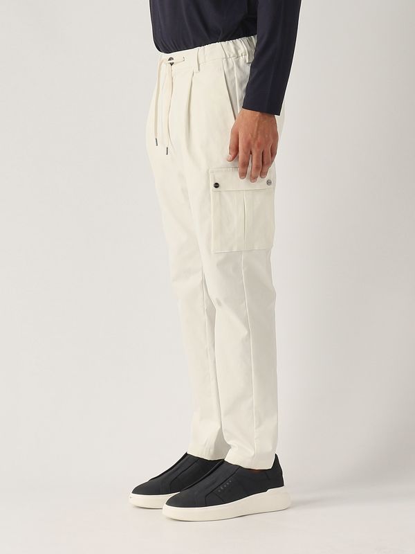 Herno Resort technical fabric trousers for men