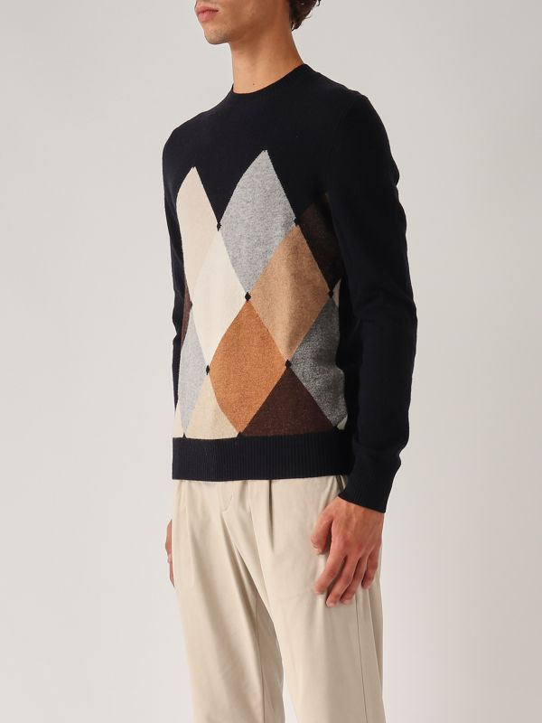 Tシャツ・カットソー BALLANTYNE SS25 'R Neck' sweater (B2W03518C23 13777) ANOTHER TOMORROW Cotton sweater | THE OUTNET