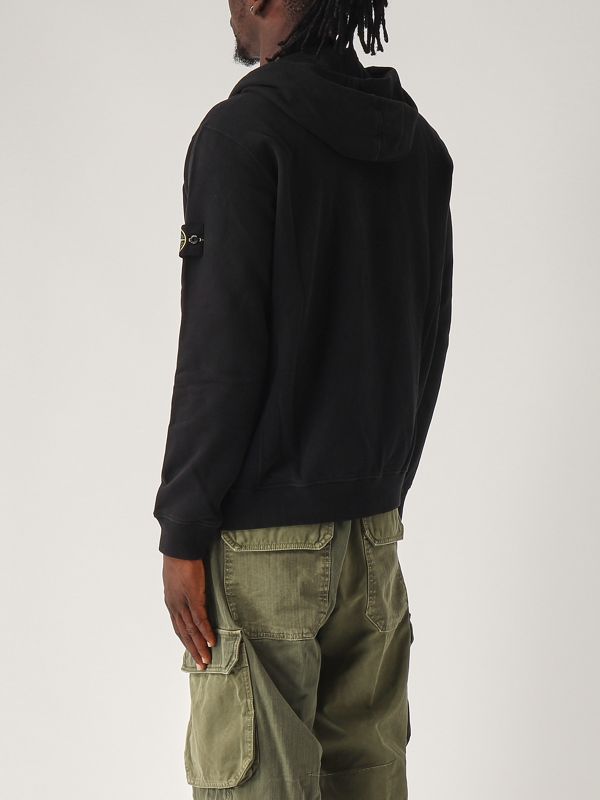 Stone Island men's sweatshirt in organic cotton gauze