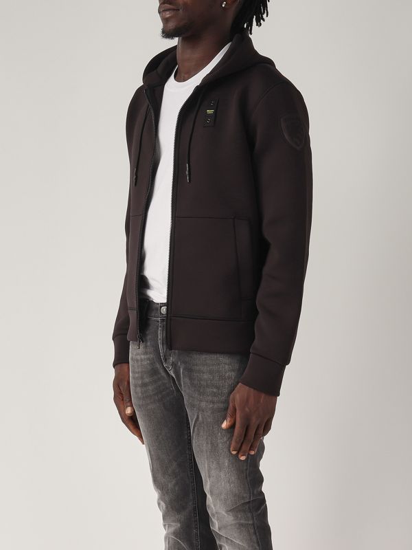 Blauer Colby neoprene sweatshirt for men 24wbluf02325004745