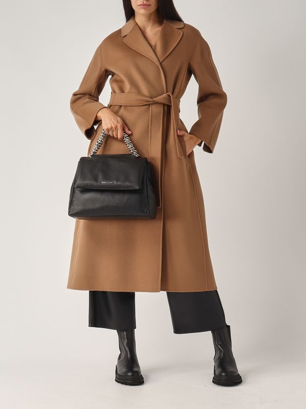 人気【MAXMARA】Cappelloreversibilein tessutoTeddy e cammello Max Mara Cappotto Teddy Lungo Cammello Cappotto Teddy Bear