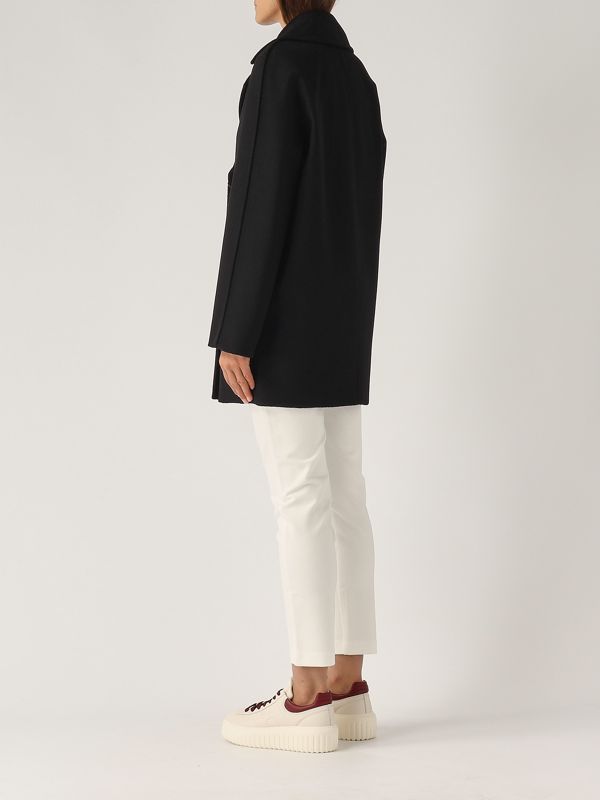 コート MAX MARA STUDIO  MAX MARA STUDIO Erice Coat Max Mara STUDIO Wool coat ERICE in dark blue