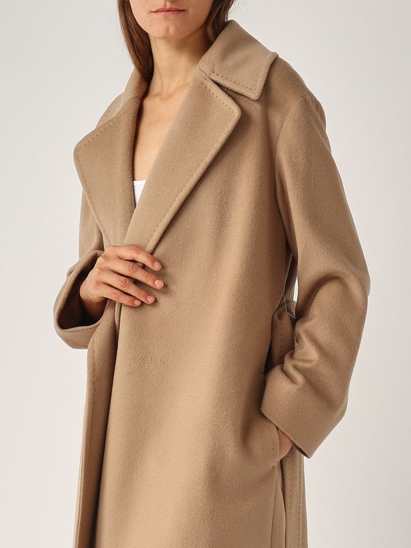 MAX MARA｜COATS (MEMO (21026011 006 / 21026011600 006)) Max Mara Studio Tigre wool coat for women 2426016091600
