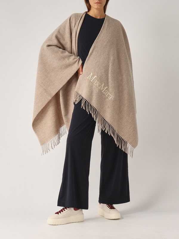 Max Mara Leisure Martora women's cape in wool blend