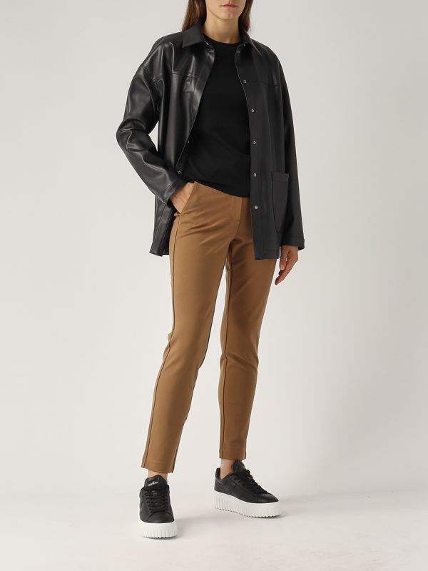 MAX MARA LEISURE ジャケット PRESTON 012 2516021027 Max Mara Leisure Between-Season Jacket 'PRESTON' in Marine