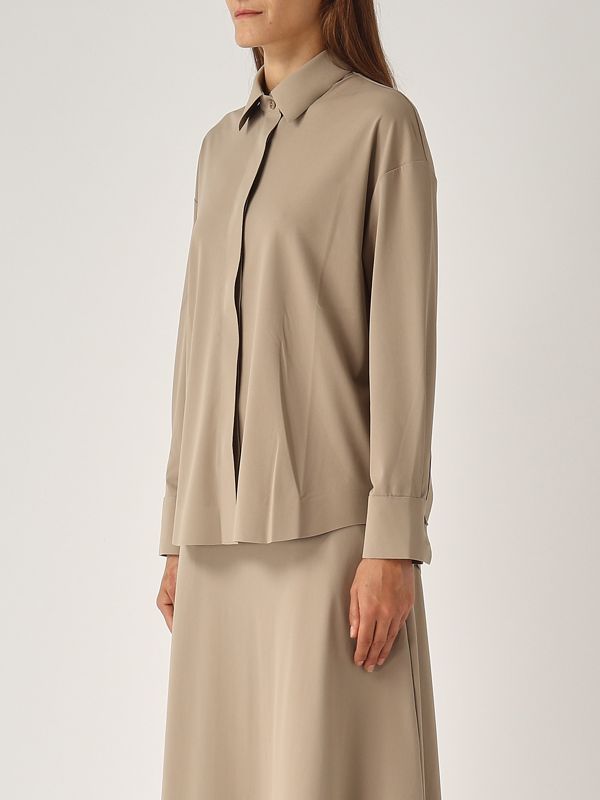 Max Mara Leisure Urbano women's shirt in technical fabric