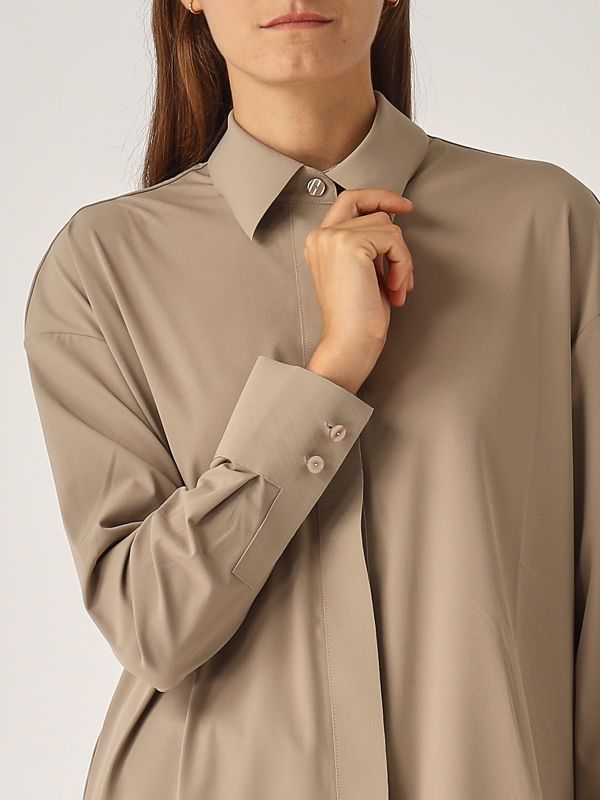 Max Mara Leisure Urbano women's shirt in technical fabric