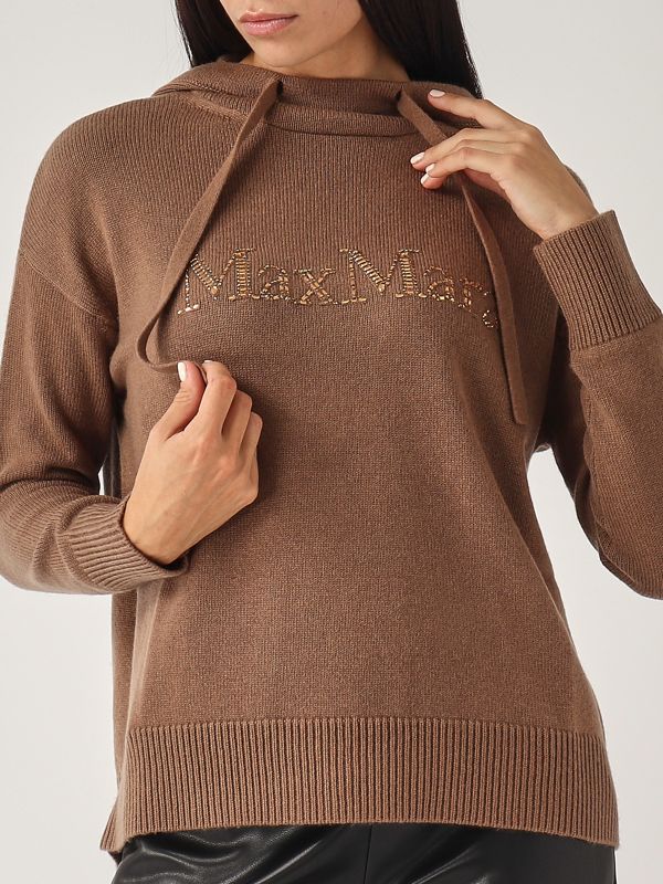 Women's sweatshirt S Max Mara Gorizia in wool and cashmere