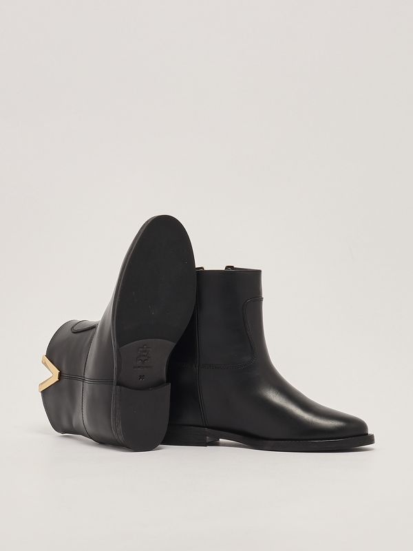 ショートブーツ・ブーティ VIA ROMA 15 FW25 Ankle boots (2309 CAMOSCIONERO) donna-scarpe-stivali-