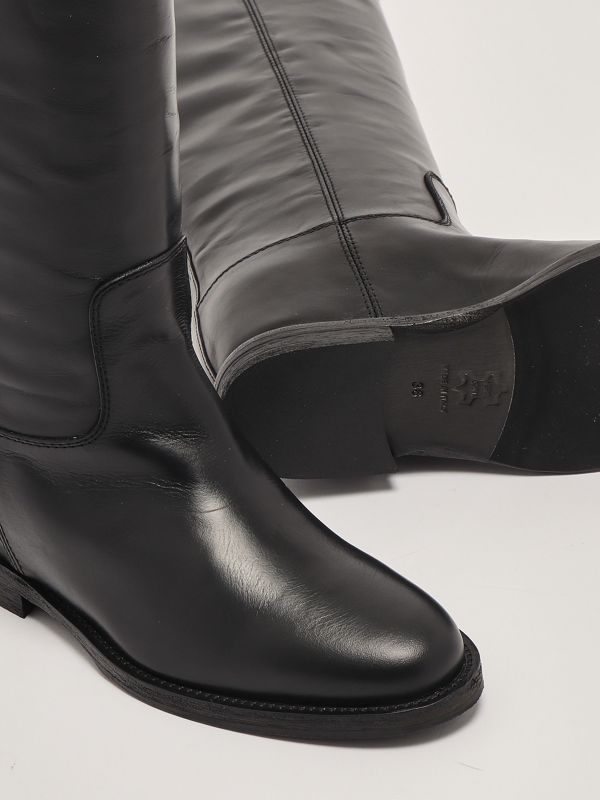 ロングブーツ VIA ROMA 15 FW25 STIVALE CON LUCCHETTO (3807 TESTADIMORO) Via Roma 15 Stivale Con Lucchetto | italist
