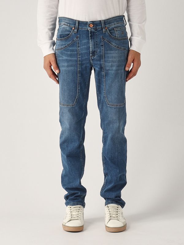 2803AQ Bermuda Uomo SELECTED HOMME Man Distressed Denim Shorts