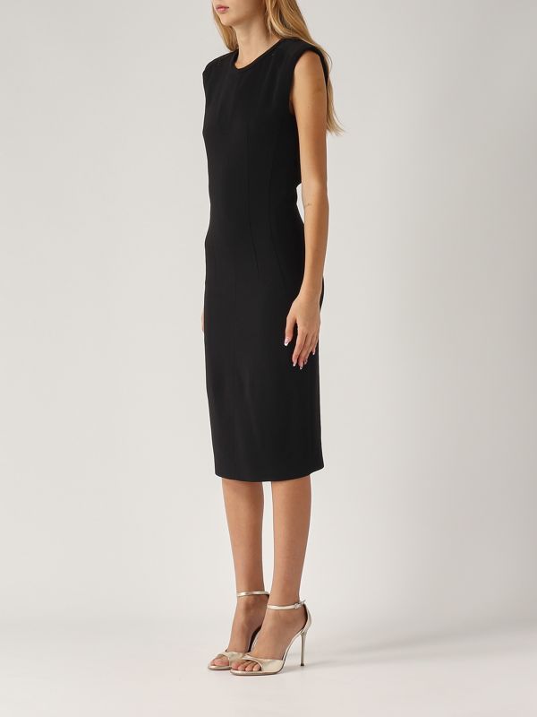 Pinko Acquerello cady dress for women 104216a213 Black