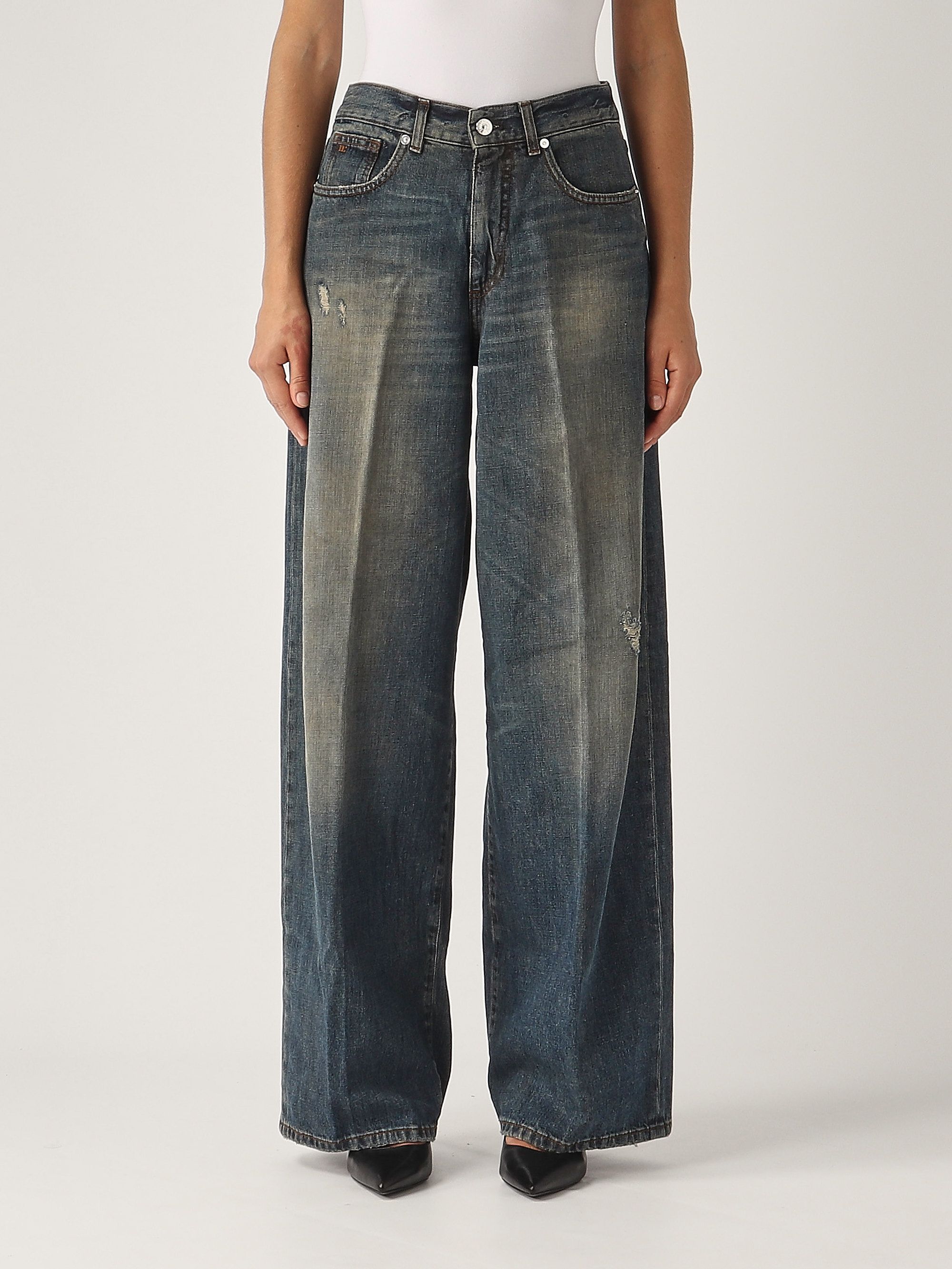 cornier コルニエ cotton vintage jeans レディース SILK/COTTON VINTAGE JEANS｜BLUE – Cornier
