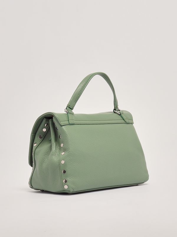 Zanellato Postina Daily S leather bag for women - Green Pepper