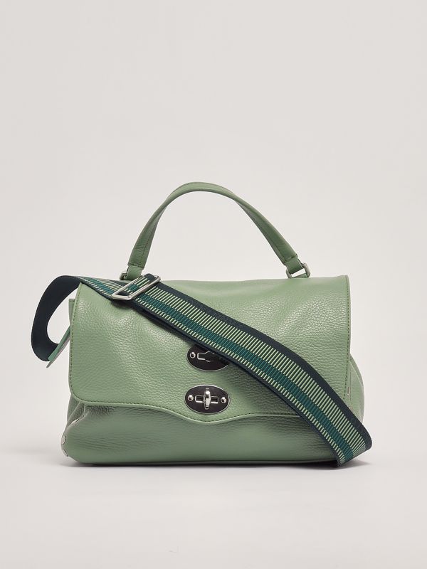 Zanellato Postina Daily S leather bag for women - Green Pepper 