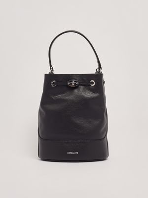 Borsa donna Mondà in pelle Nero Zanellato