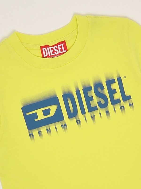 3. T-shirt bambino Tdiegorl6 in cotone Giallo Diesel j0203300yi9