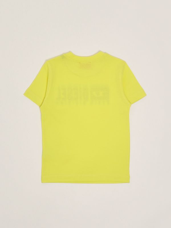 2. T-shirt bambino Tdiegorl6 in cotone Giallo Diesel j0203300yi9