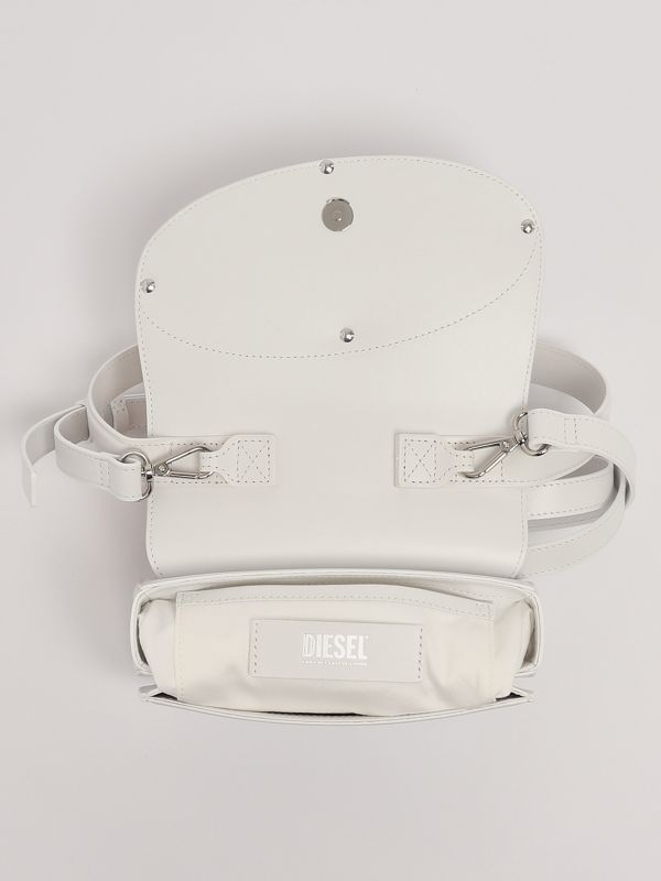 バッグ・カバンその他 DIESEL Woman Mini bag White X08396PR818 T1003 DIESEL ディーゼル ハンドバッグ X08396 PR818 T1003 ホワイト