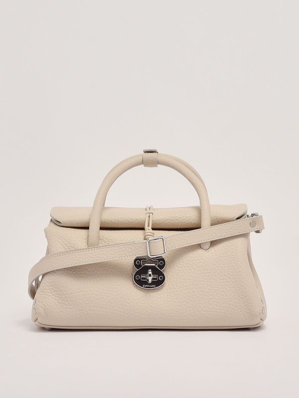3. Dotta Centauro S sac en cuir pour femme Craie Zanellato 0687501120000s