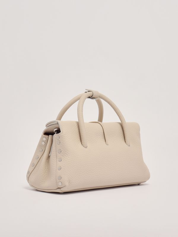 2. Dotta Centauro S sac en cuir pour femme Craie Zanellato 0687501120000s