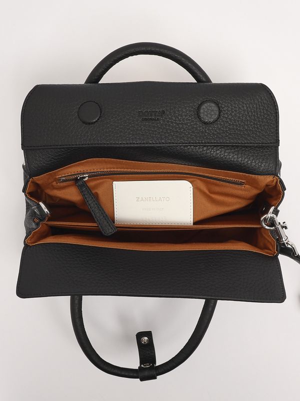 4. Bolso de mujer Dotta Centauro S de piel Negro Zanellato 0687501120000s