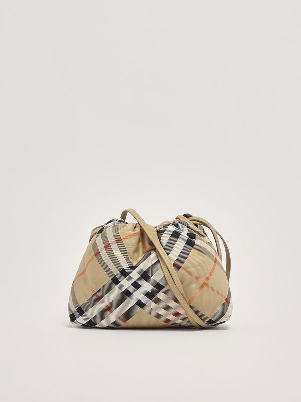 4. Borsa bambina con fantasia check Check Beige Burberry 8096210