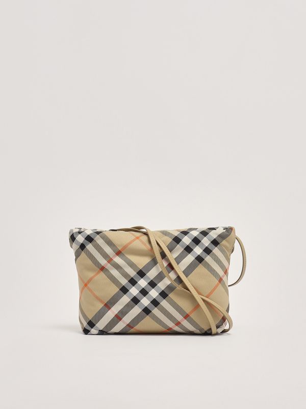 Burberry Kids Vintage Check Cotton Bib | Neutrals | FARFETCH