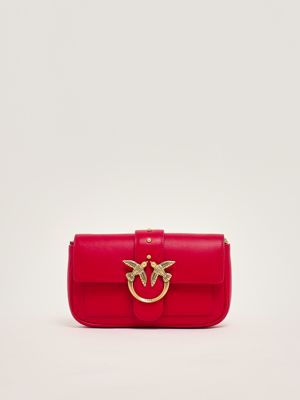PINKO 100040A0F2O81Q 関税送料込 Pinko women's Love Puff Maxi Quilt baby leather bag