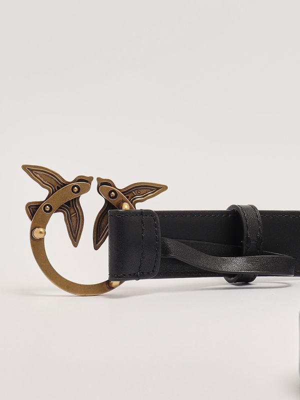 Love Berry women's leather belt 100125a0f1 Black | Caposerio.com