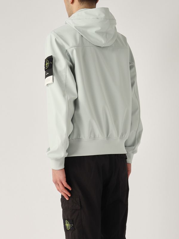 3. Softshell jacket for men Sky blue Stone Island k1s154100090s0a22